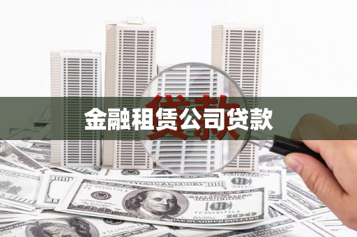 山南金融租赁公司贷款