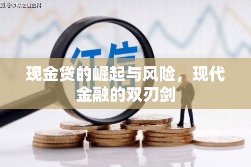 贞丰现金贷的崛起与风险，现代金融的双刃剑