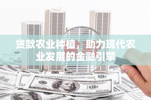 延津贷款农业种植，助力现代农业发展的金融引擎