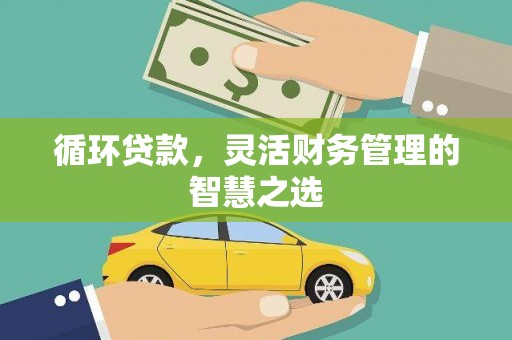 绛县循环贷款，灵活财务管理的智慧之选