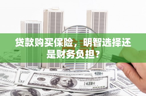 丰原贷款购买保险，明智选择还是财务负担？