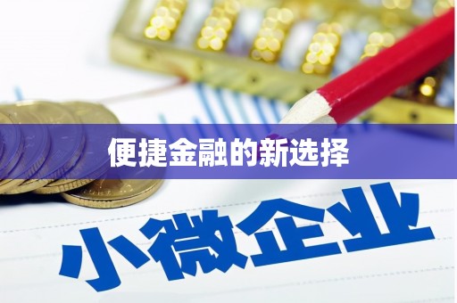 新都便捷金融的新选择