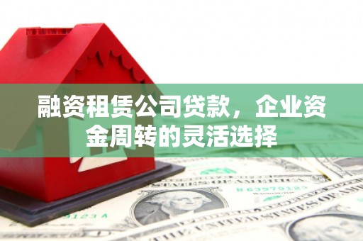 绥滨融资租赁公司贷款，企业资金周转的灵活选择
