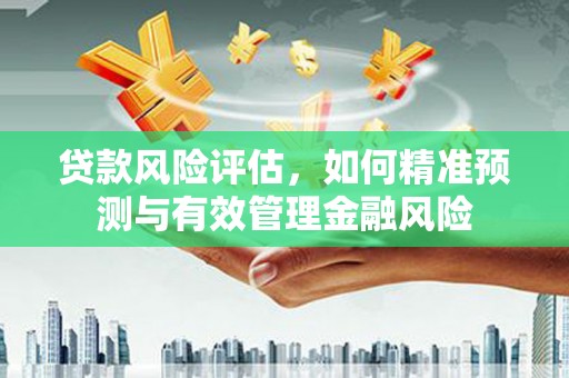 灵台贷款风险评估，如何精准预测与有效管理金融风险