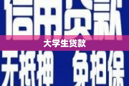 彬县大学生贷款
