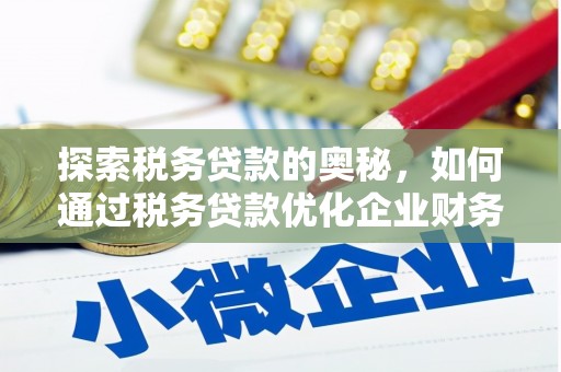 昌宁探索税务贷款的奥秘，如何通过税务贷款优化企业财务