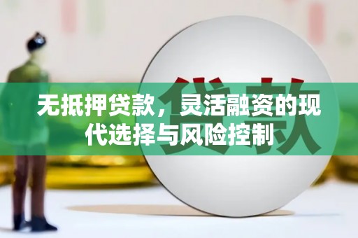 江干无抵押贷款，灵活融资的现代选择与风险控制