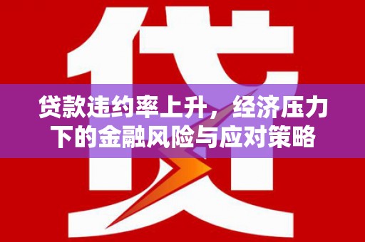 清城贷款违约率上升，经济压力下的金融风险与应对策略